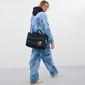 Coachtopia Loop Wavy Tote With Quilting